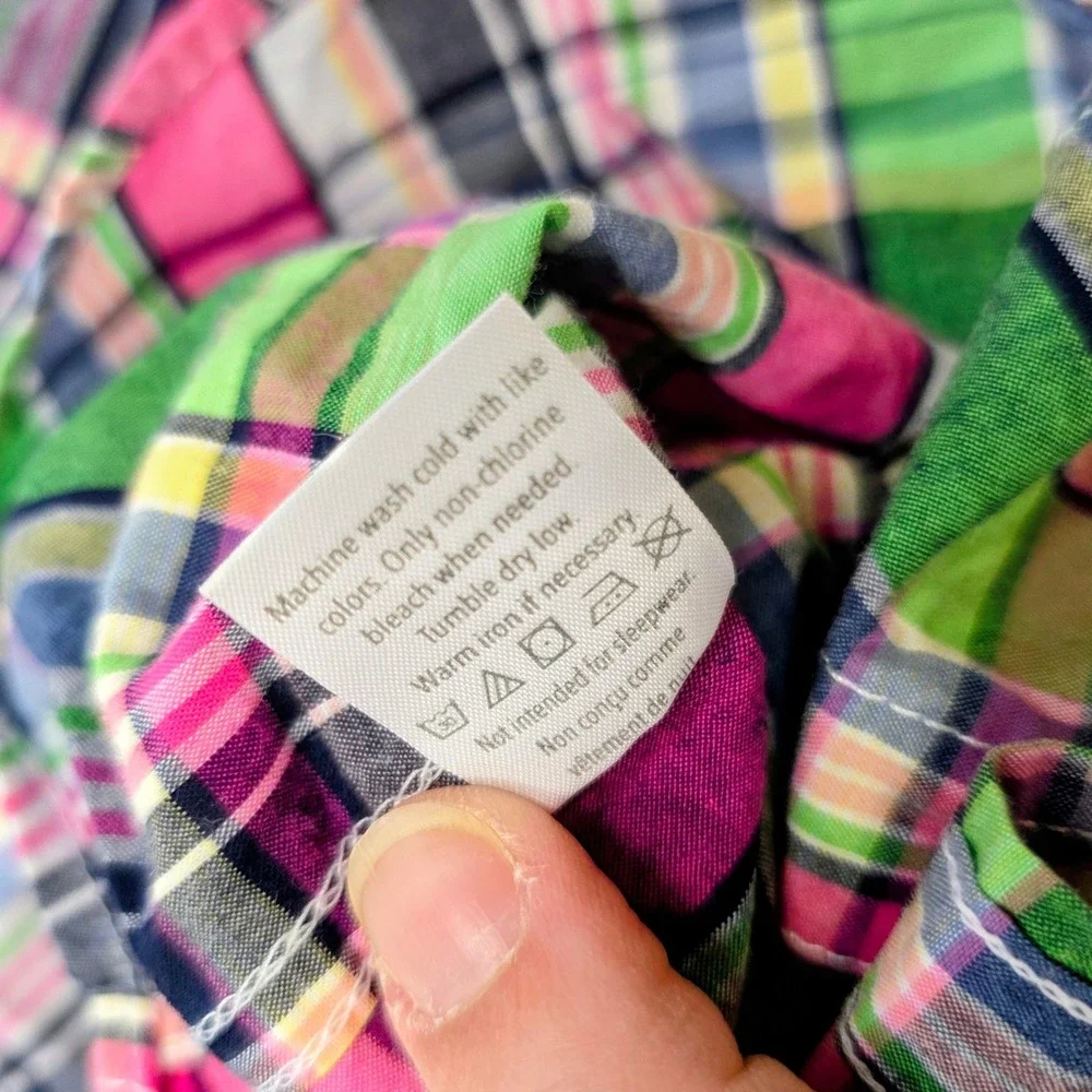 Gymboree vibrant plaid
